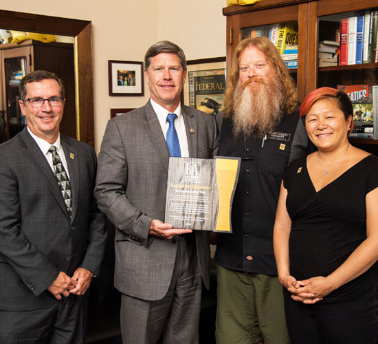 Five members of Congress recognized for support of America’s craft brewers