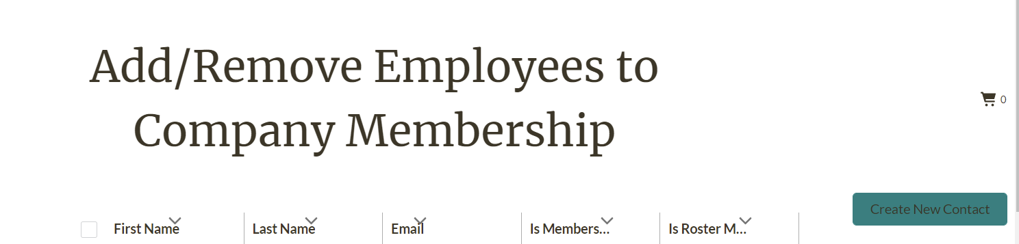 How To Update Your Member Login and Company Roster
