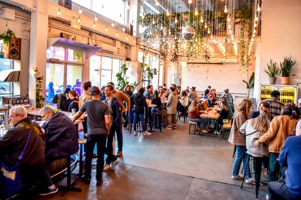busy taproom