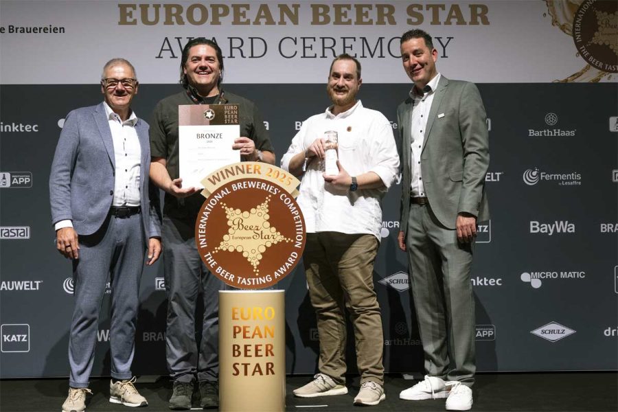 Winners at the 2025 Eruopean Beer Star