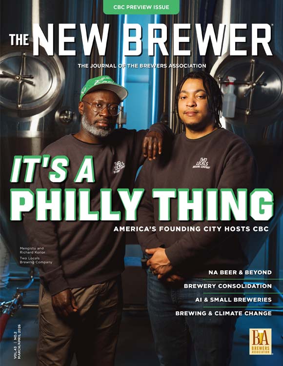 March April 2026 The New Brewer cover