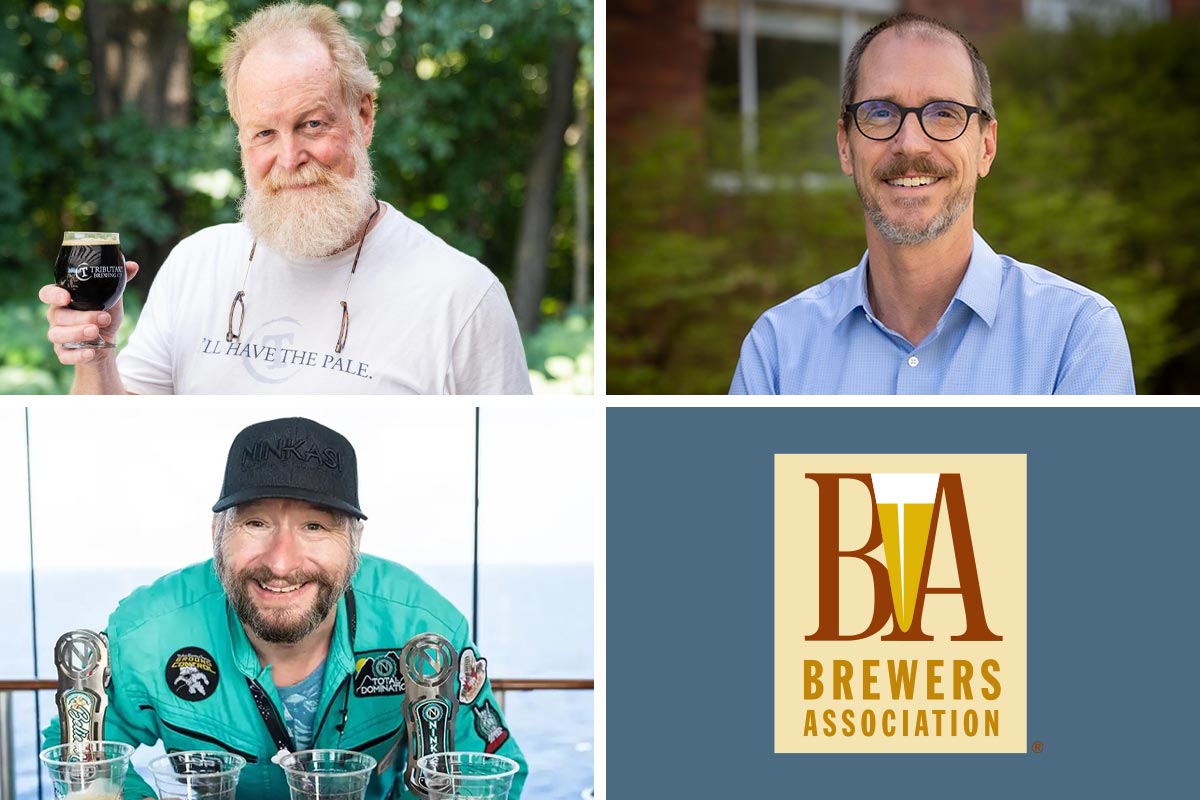 2026 industry award winners Tod Mott, Dr. Tom Shellhammer, and Jamie Floyd