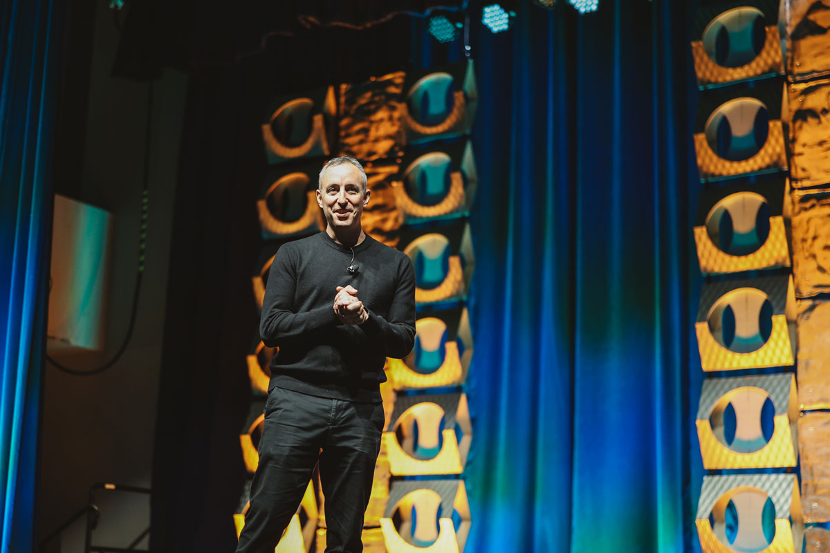 Will Guidara delivers the keynote address at the 2026 Craft Brewers Conference