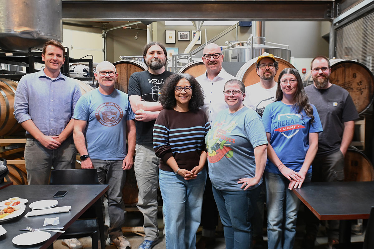 Congresswoman Marilyn Strickland at Well 80 Brewhouse in Olympia