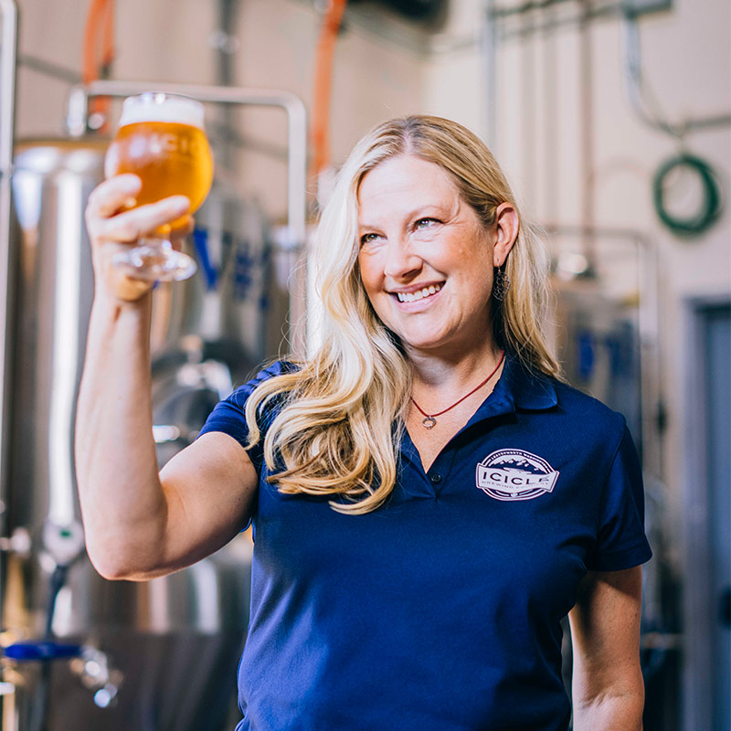 Pamela Brulotte of Icicle Brewing Company