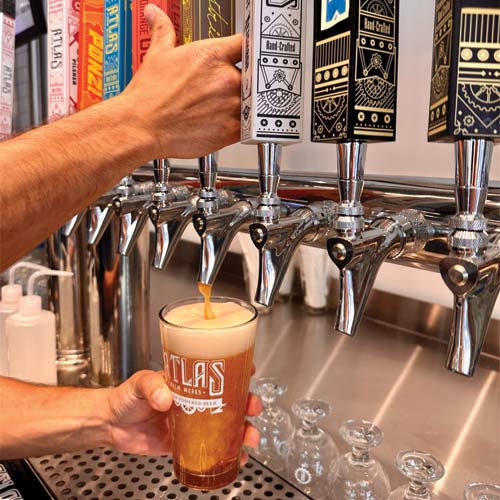Atlas Brew Works beer